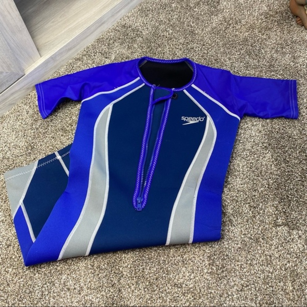 Speedo Kids' UPF 50+ Begin to Swim Thermal Swimsuit Wetsuit Unisex